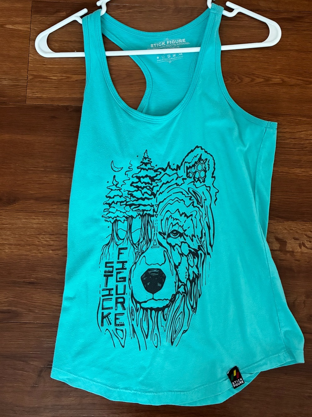 Stick Figure Racerback Merch Size Small
